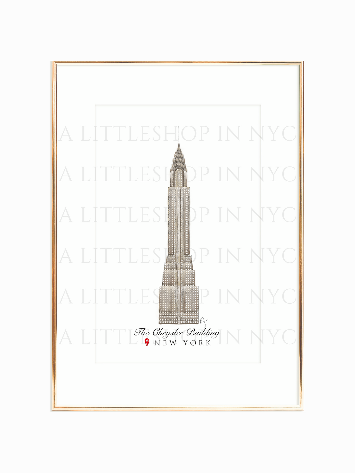 The Chrysler Building Print