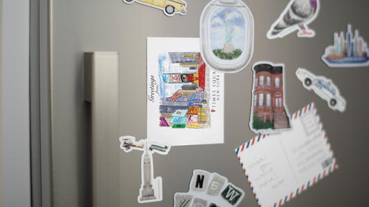 Times Square Postcard