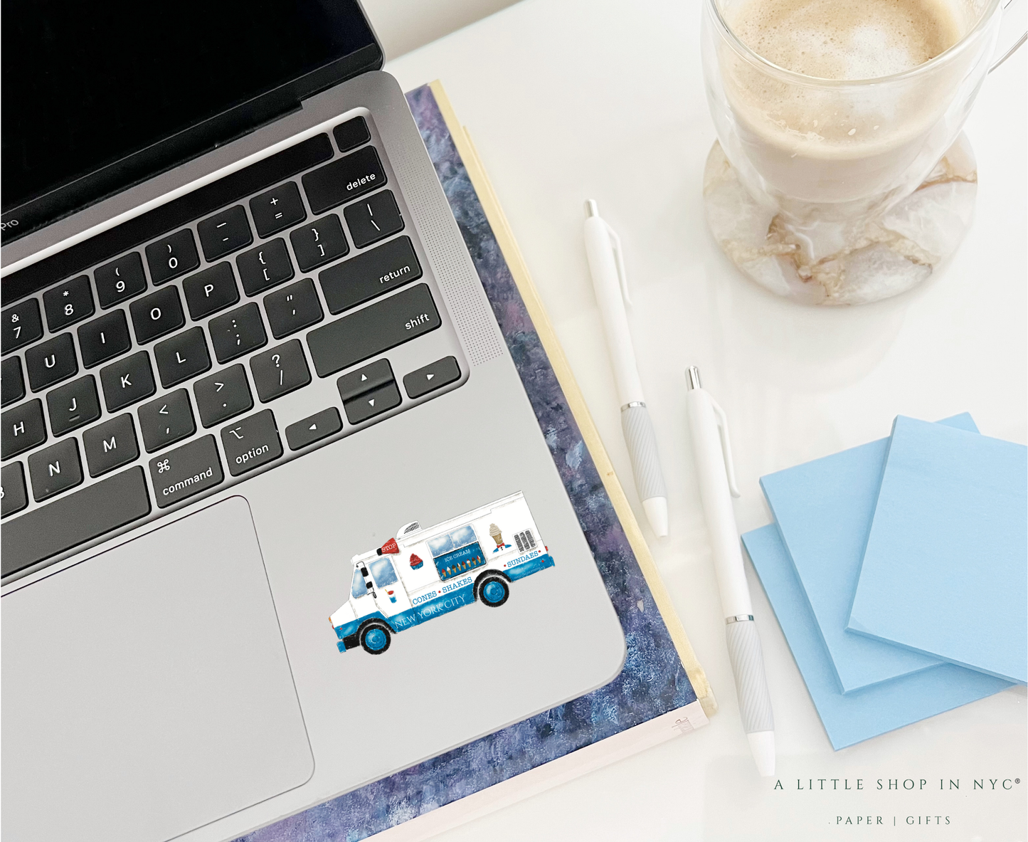 Ice Cream Truck Sticker