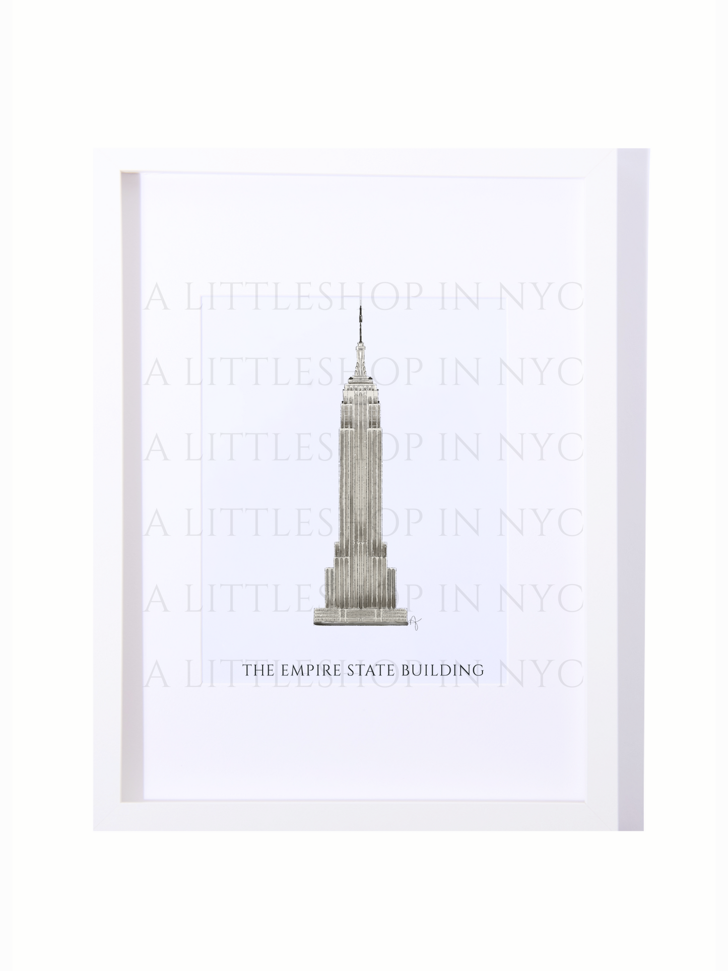 The Empire State Building Poster