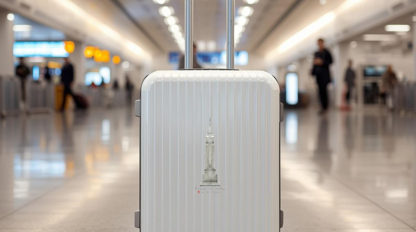 Empire State Building Luggage Sticker