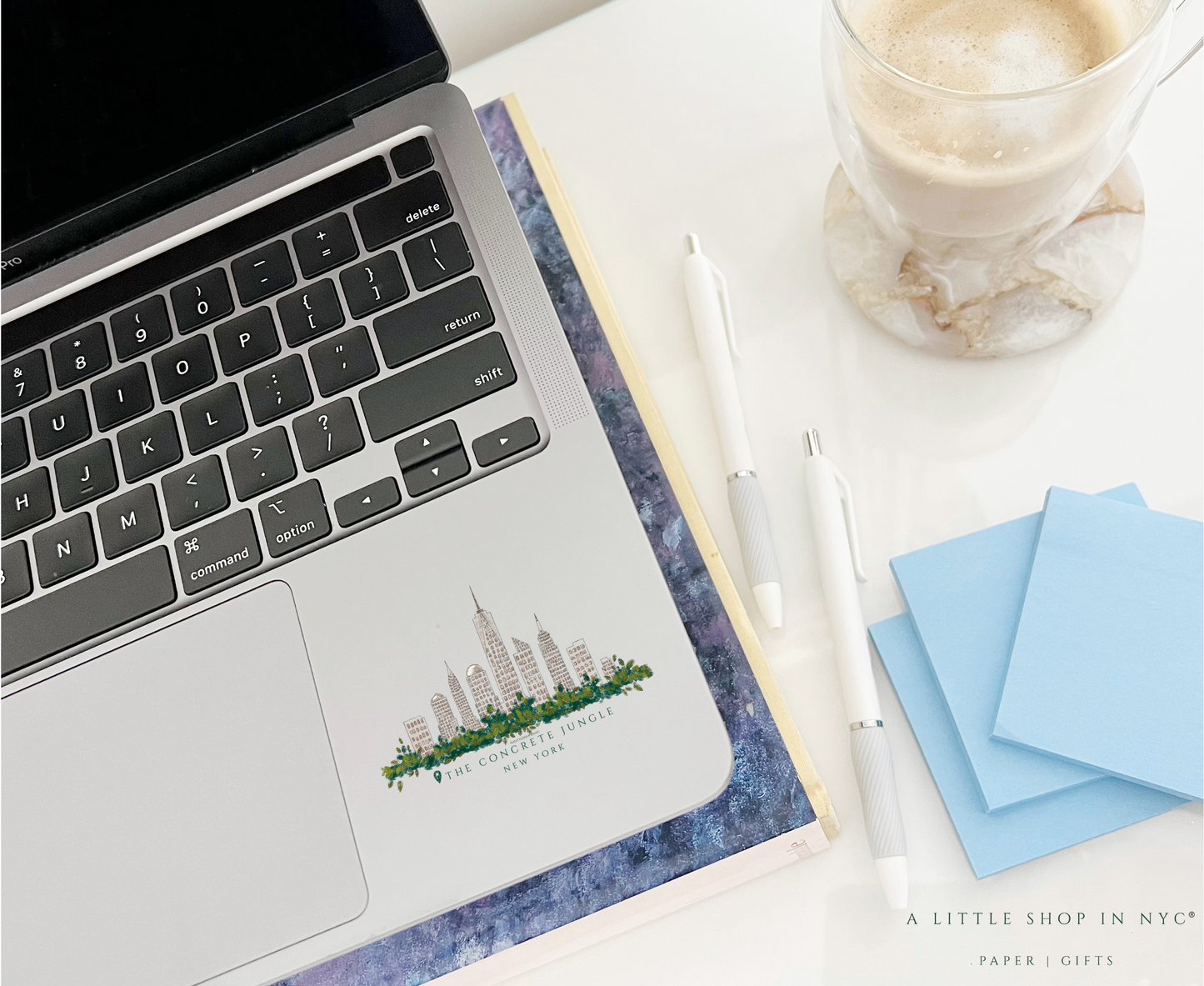 Concrete Jungle Skyline Sticker