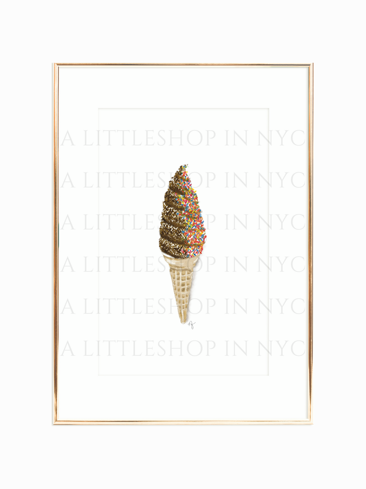 NYC Soft Serve Print