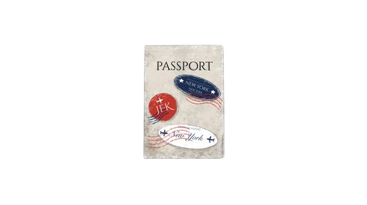 Passport Cover Luggage Sticker