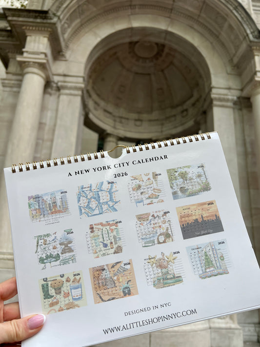 A New York City Calendar 2026