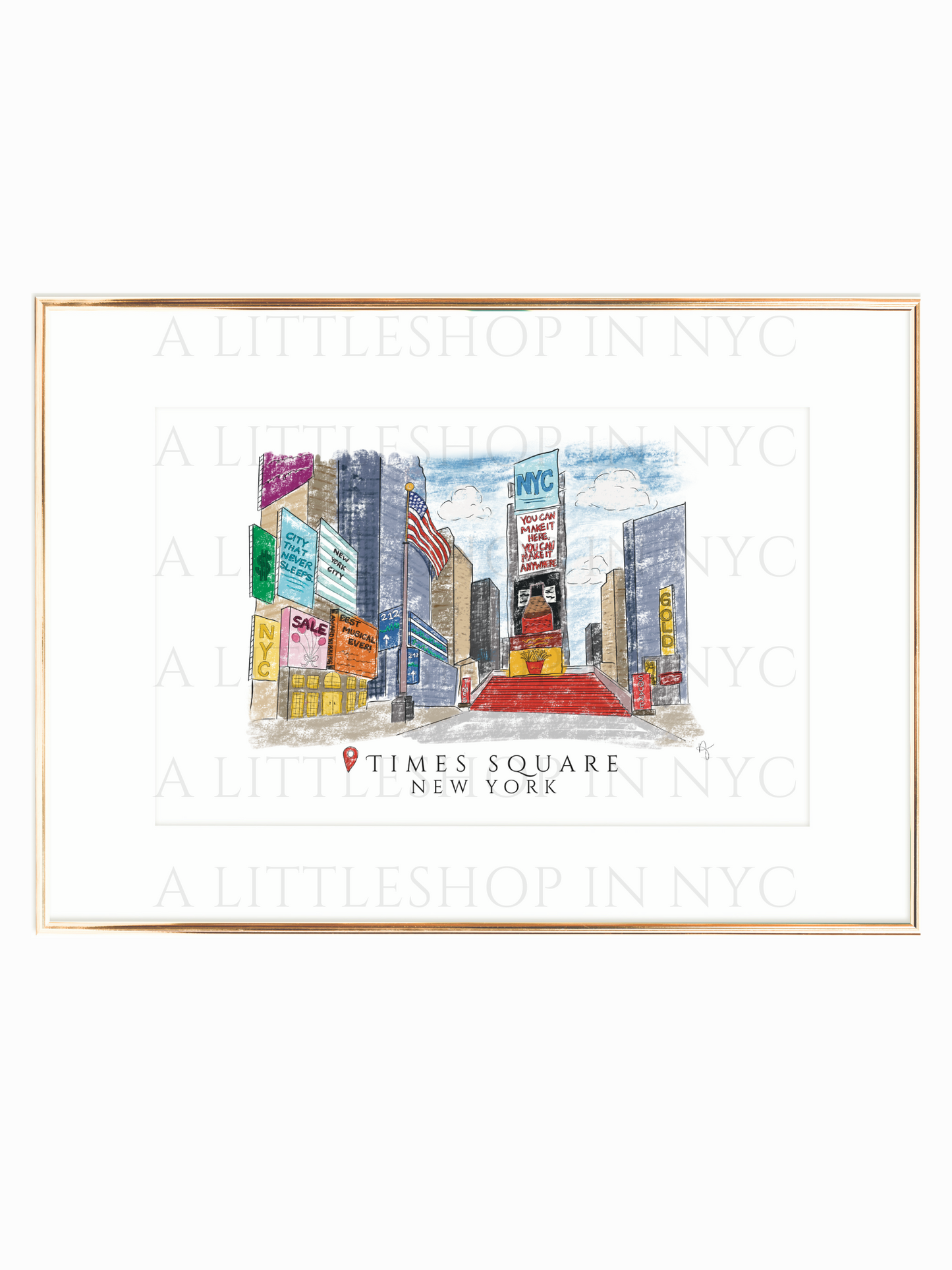 Times Square Print
