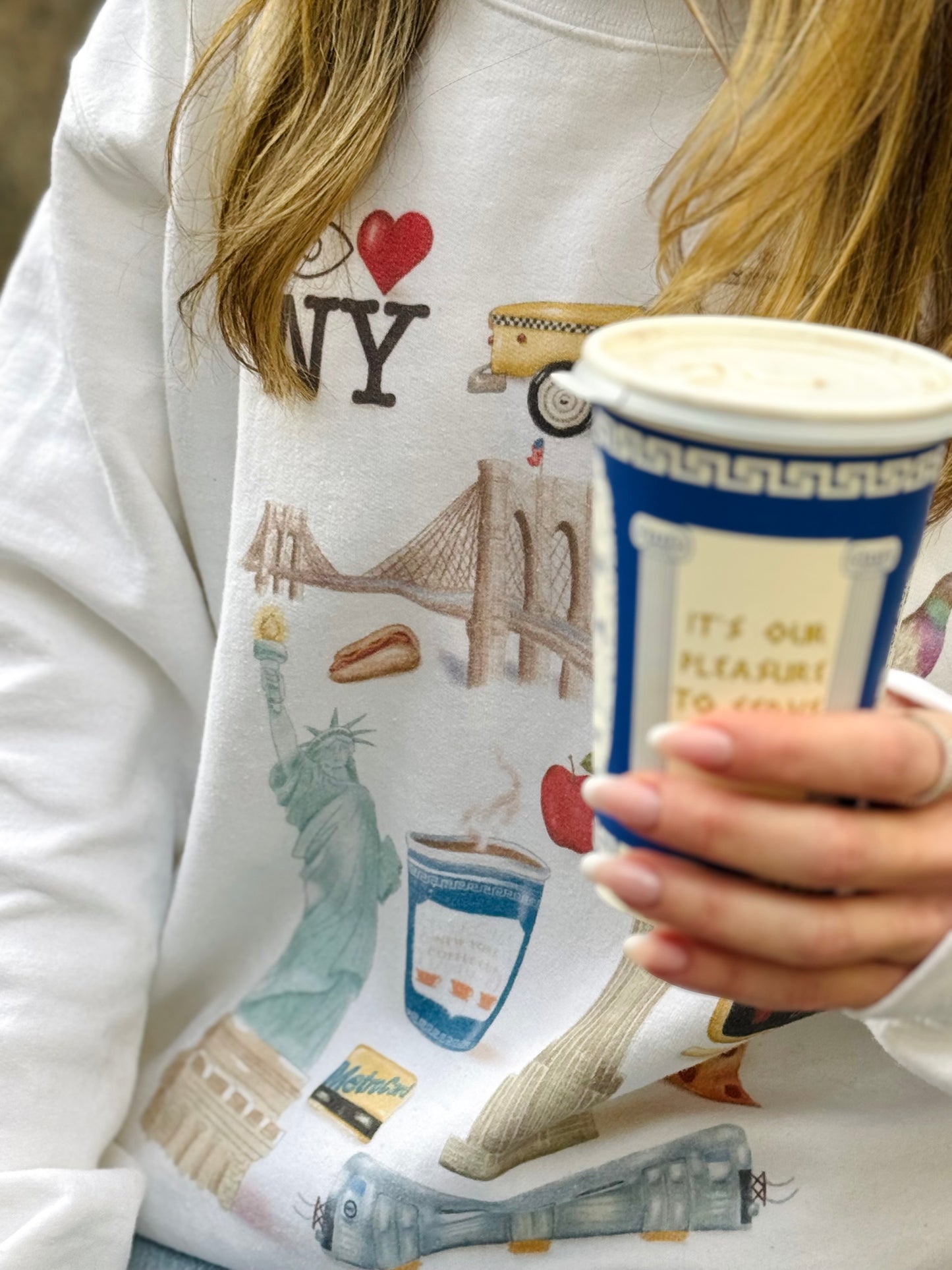 Icons of New York Crew Sweatshirt