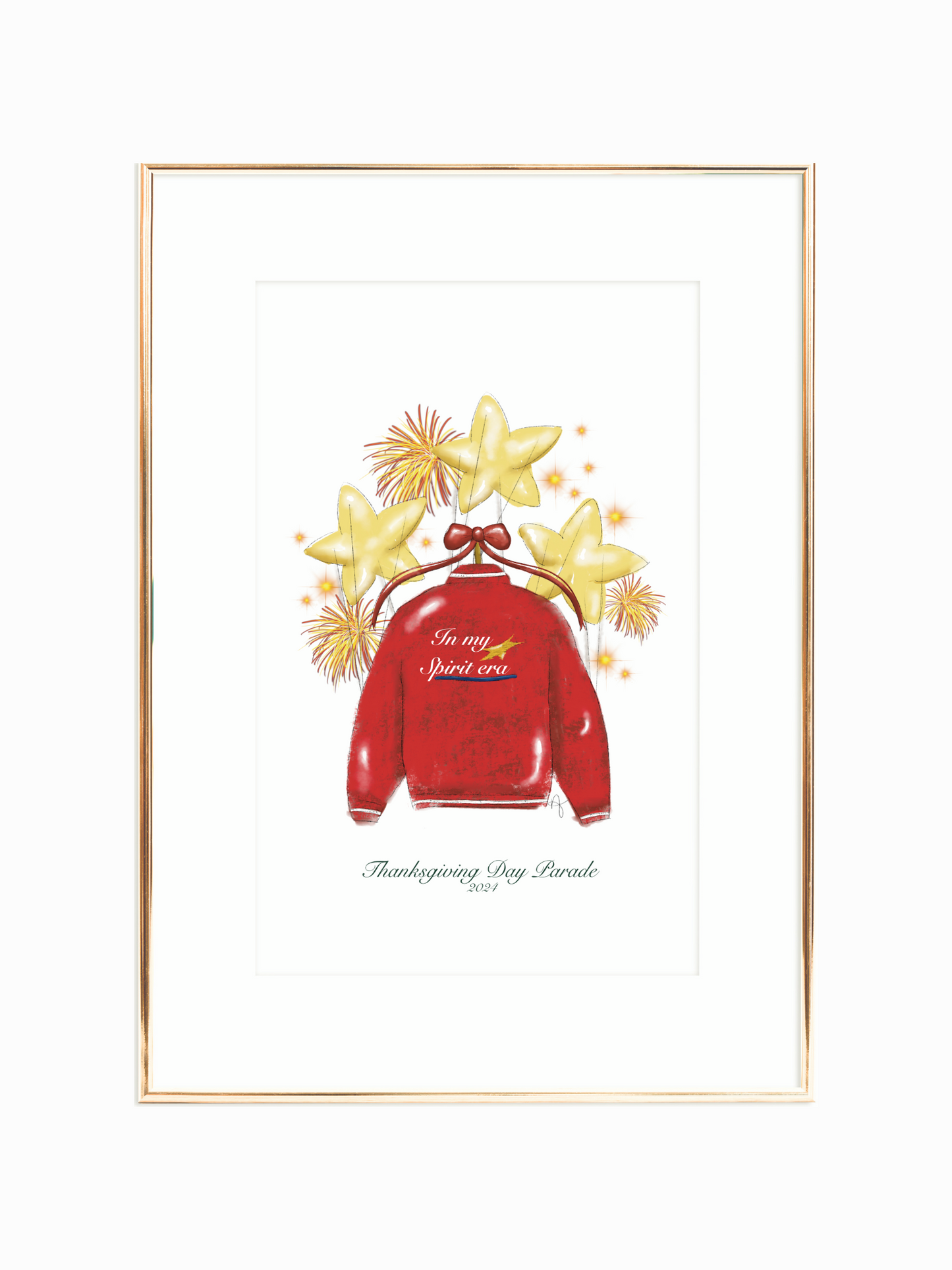 Spirit Era Red Print