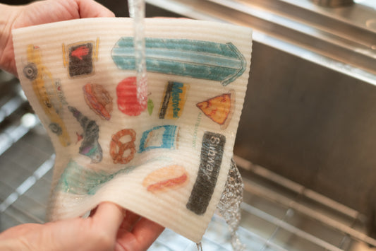 Icons of New York 2 Pack Dishcloth