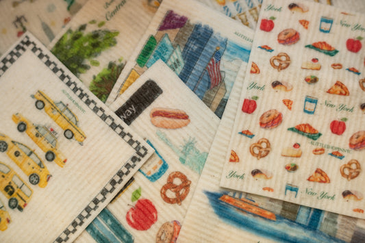 Times Square 2 Pack Dishcloth