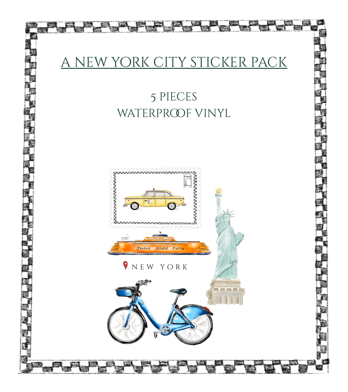 Transportation Sticker Pack