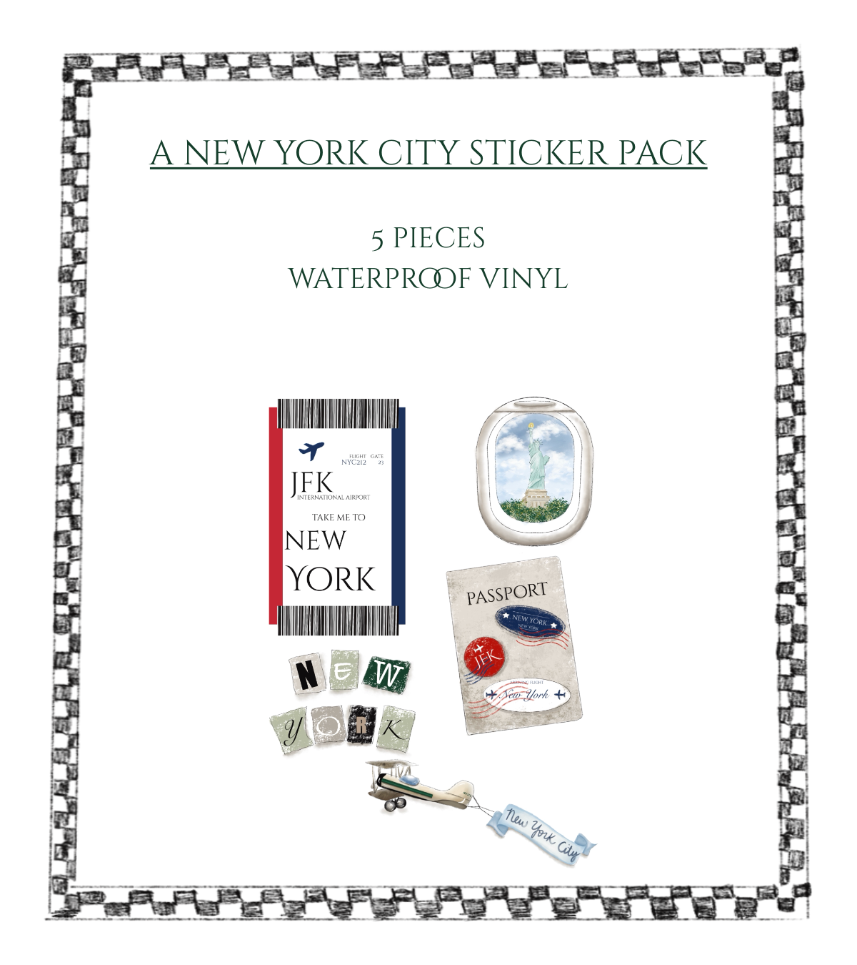 Travel Sticker Pack