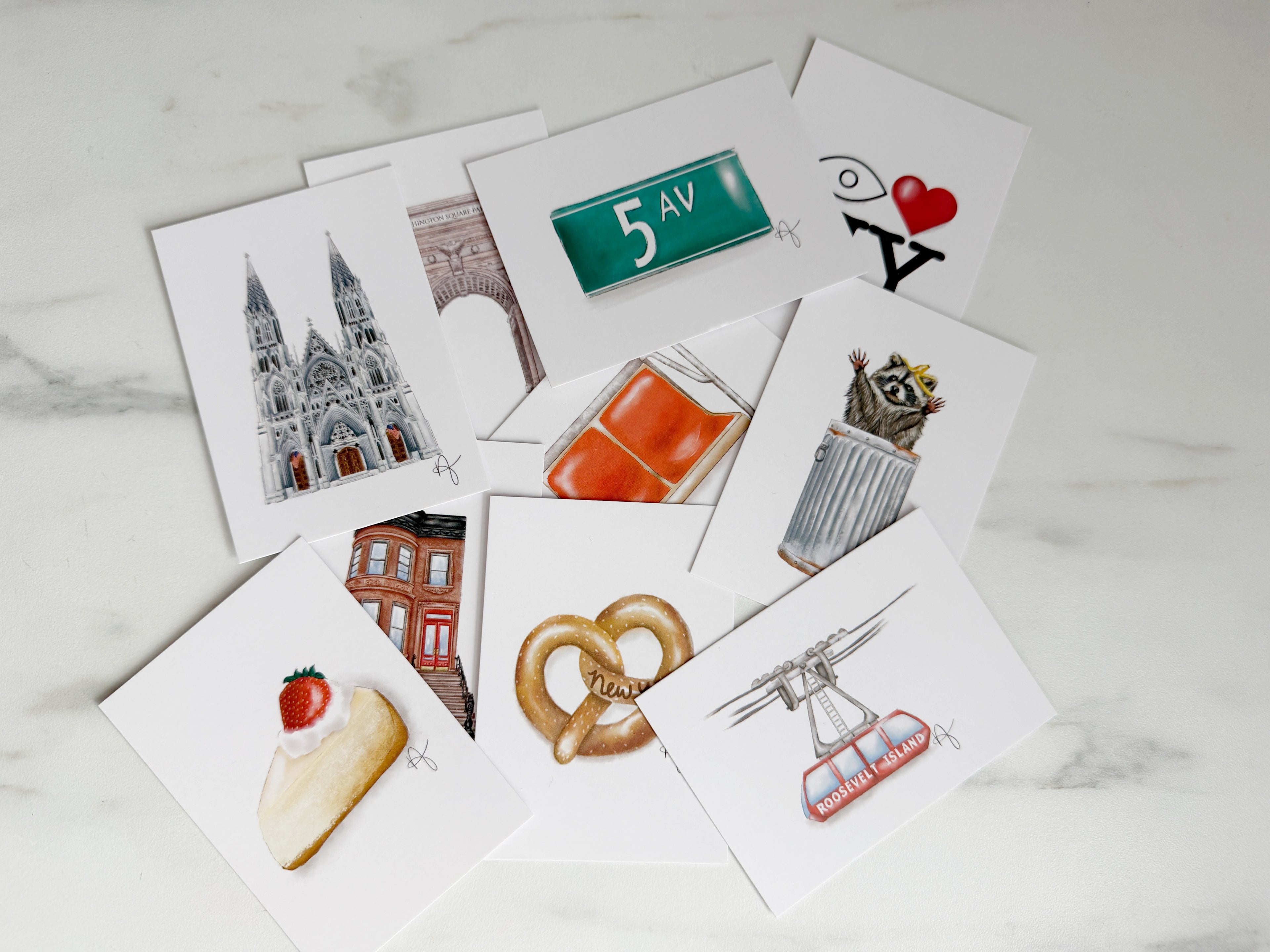 Icons of New York Part 2 Mystery Little Prints