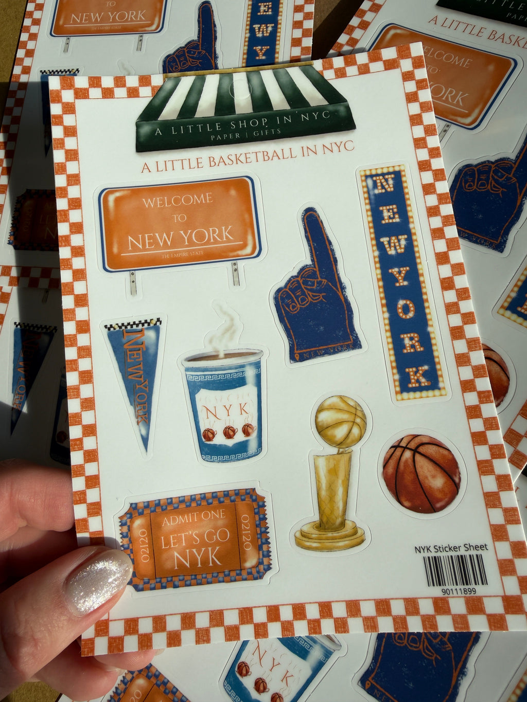 NYK Sticker Sheet