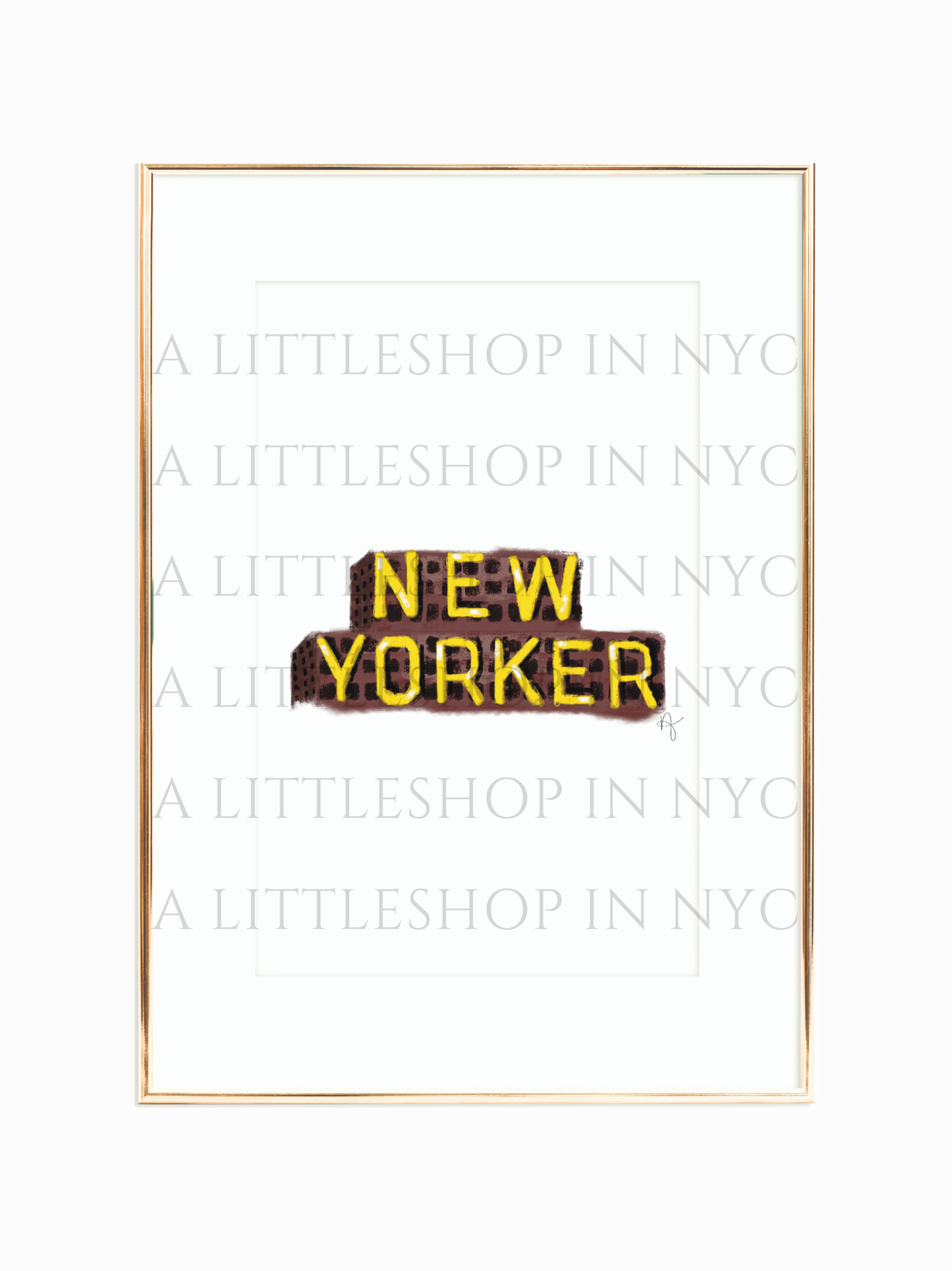 New Yorker Print