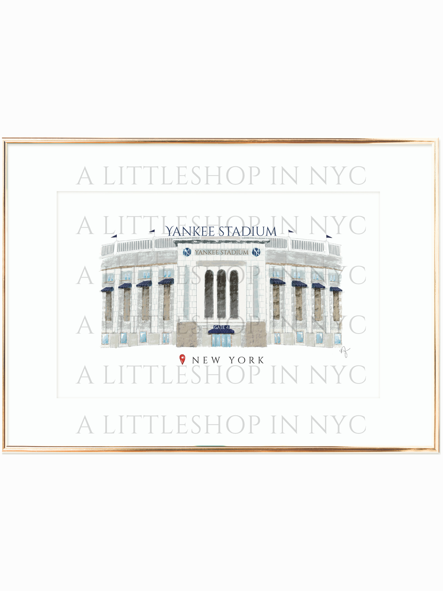 Yankee Stadium Print