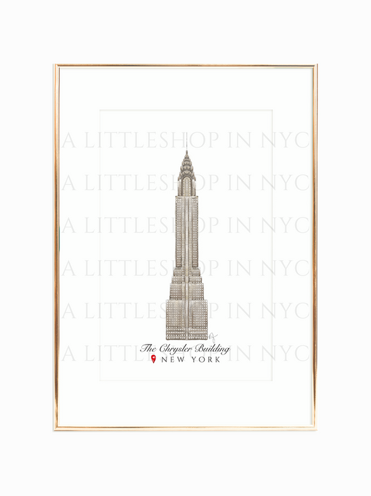 The Chrysler Building Print