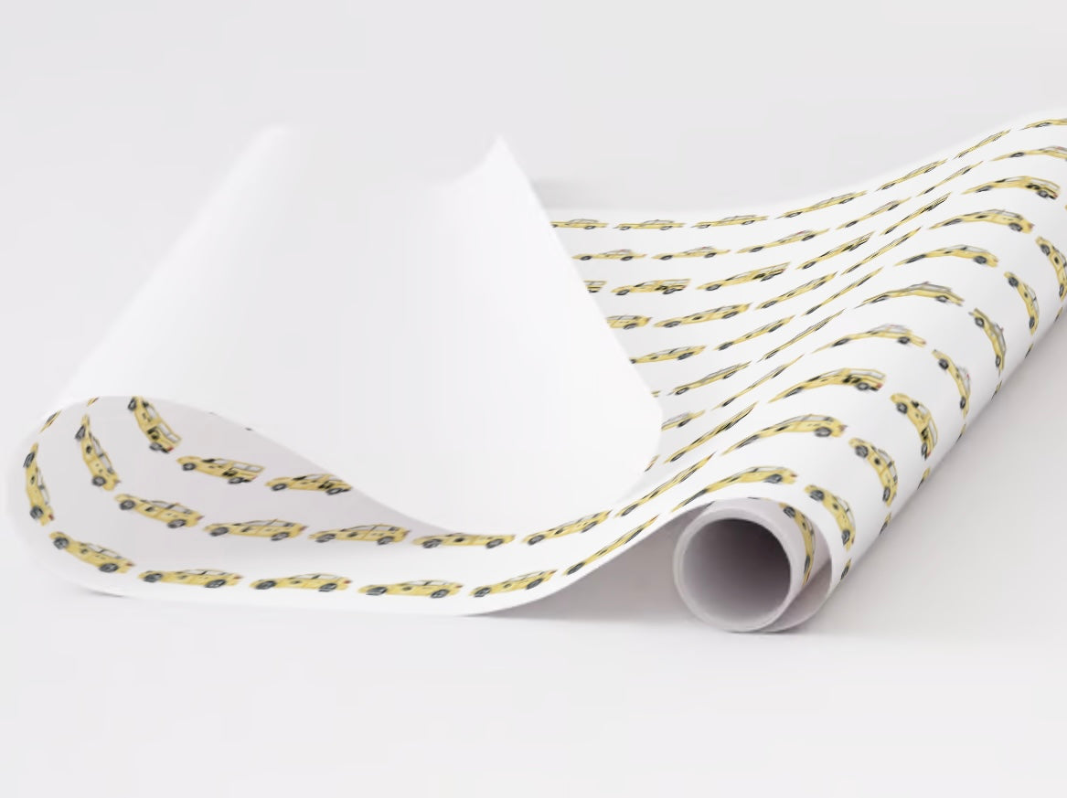 The New York Taxi Gift Wrap