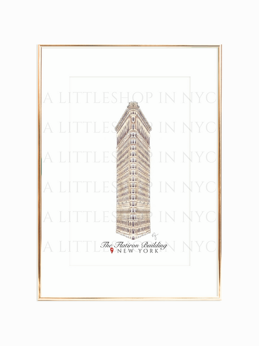 The Flatiron Building Print