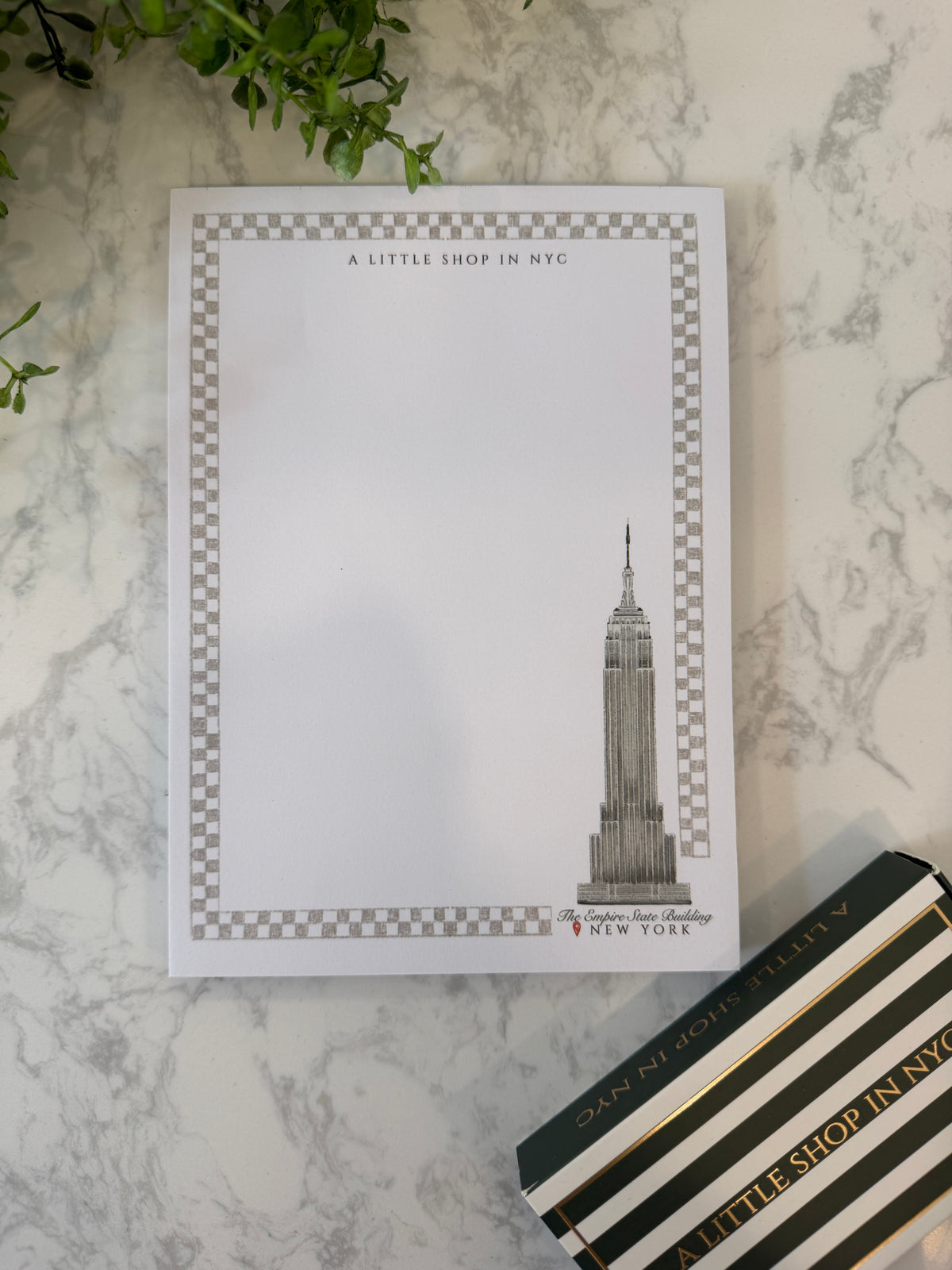 Large Notepad Empire State Building
