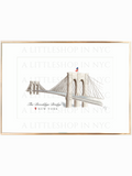 The Brooklyn Bridge Print