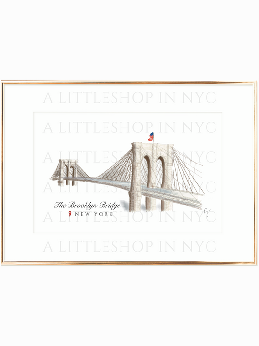 The Brooklyn Bridge Print