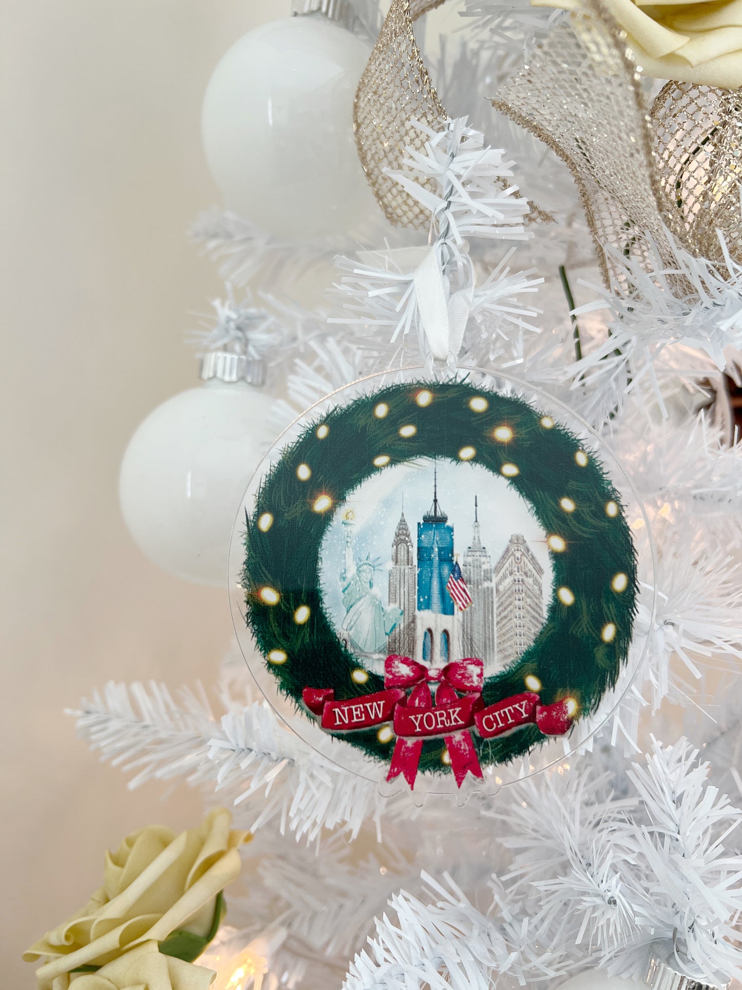 Festive Wreath Ornament