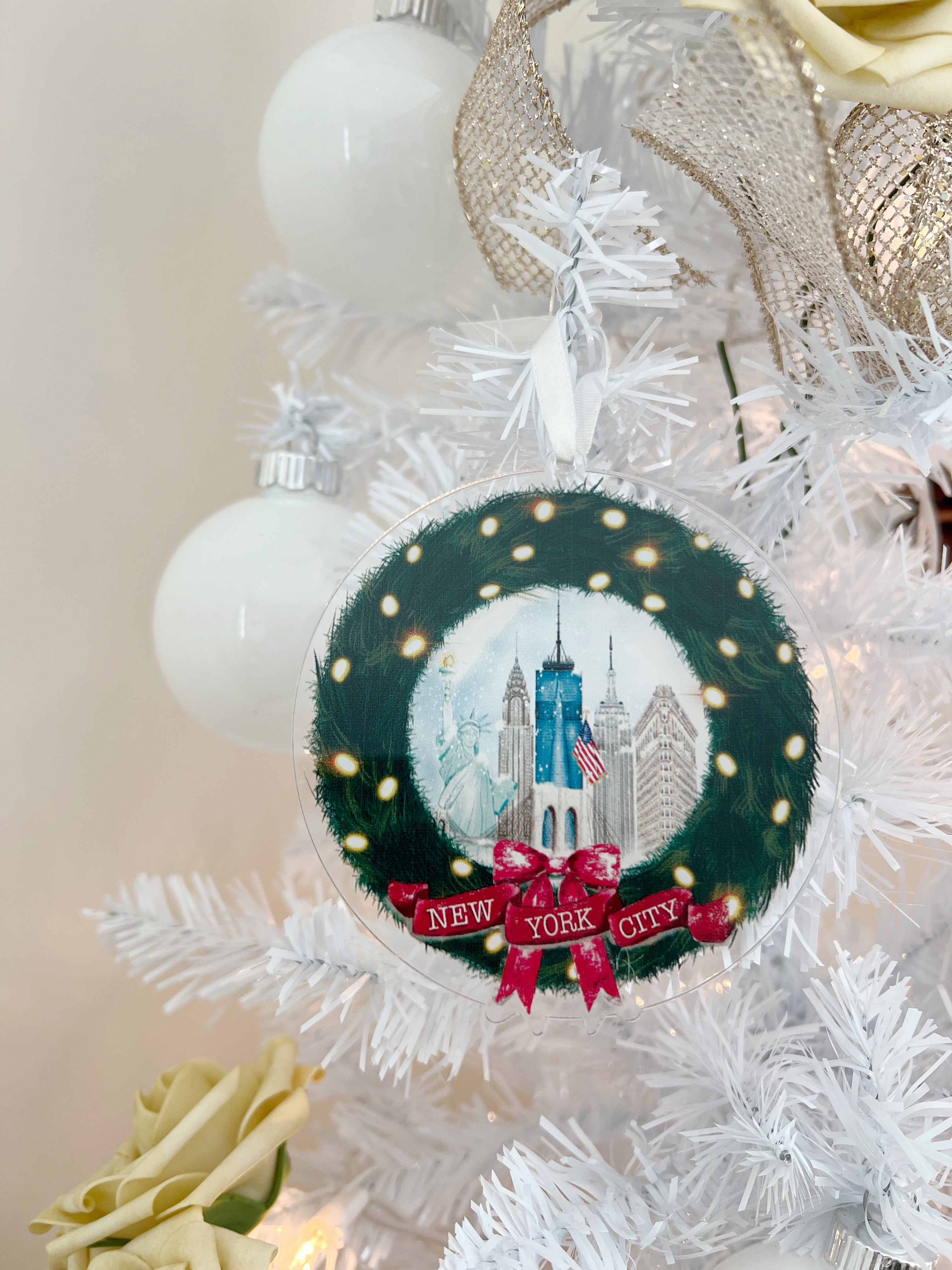 Festive Wreath Ornament