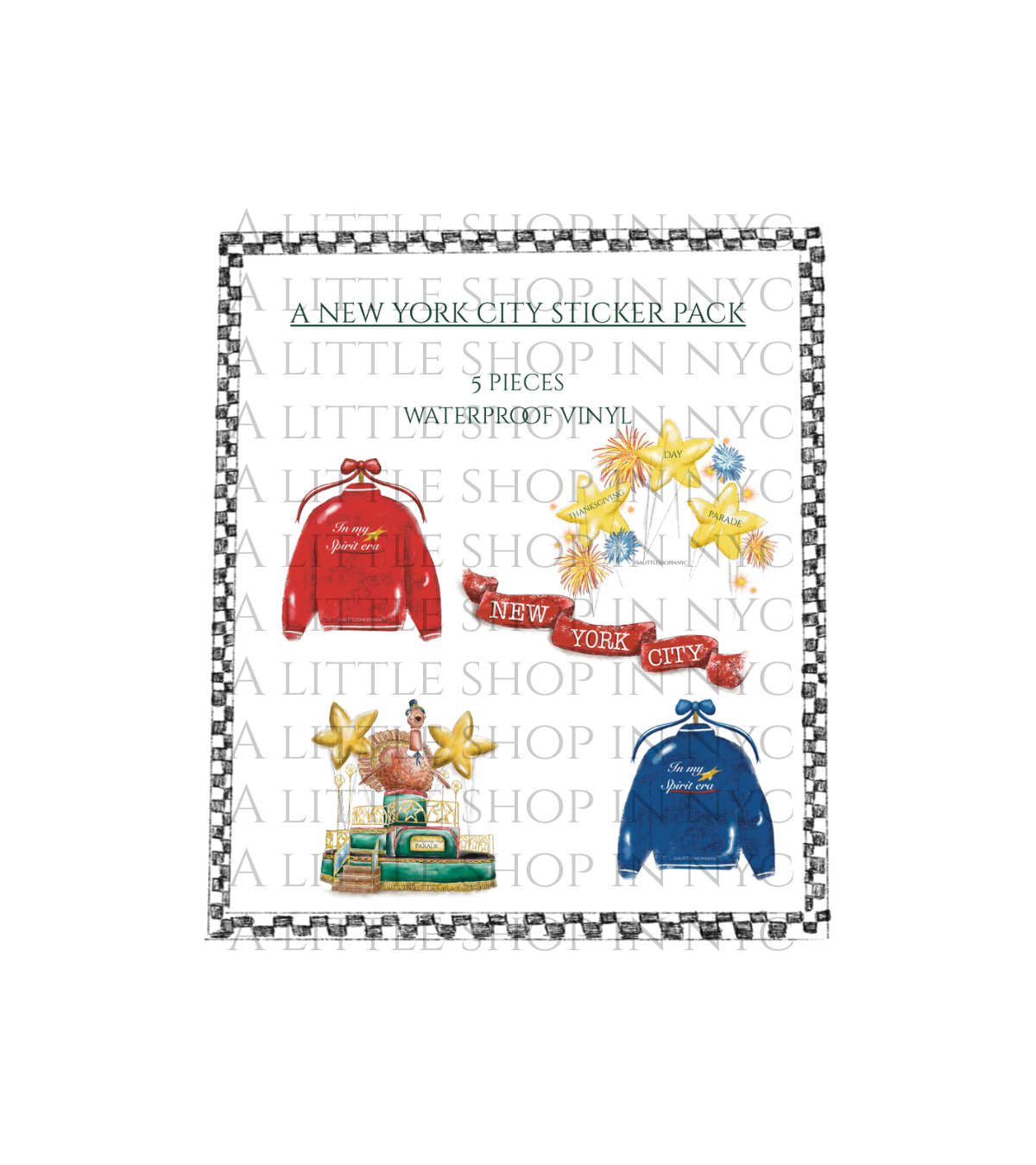 Spirit America Sticker Pack