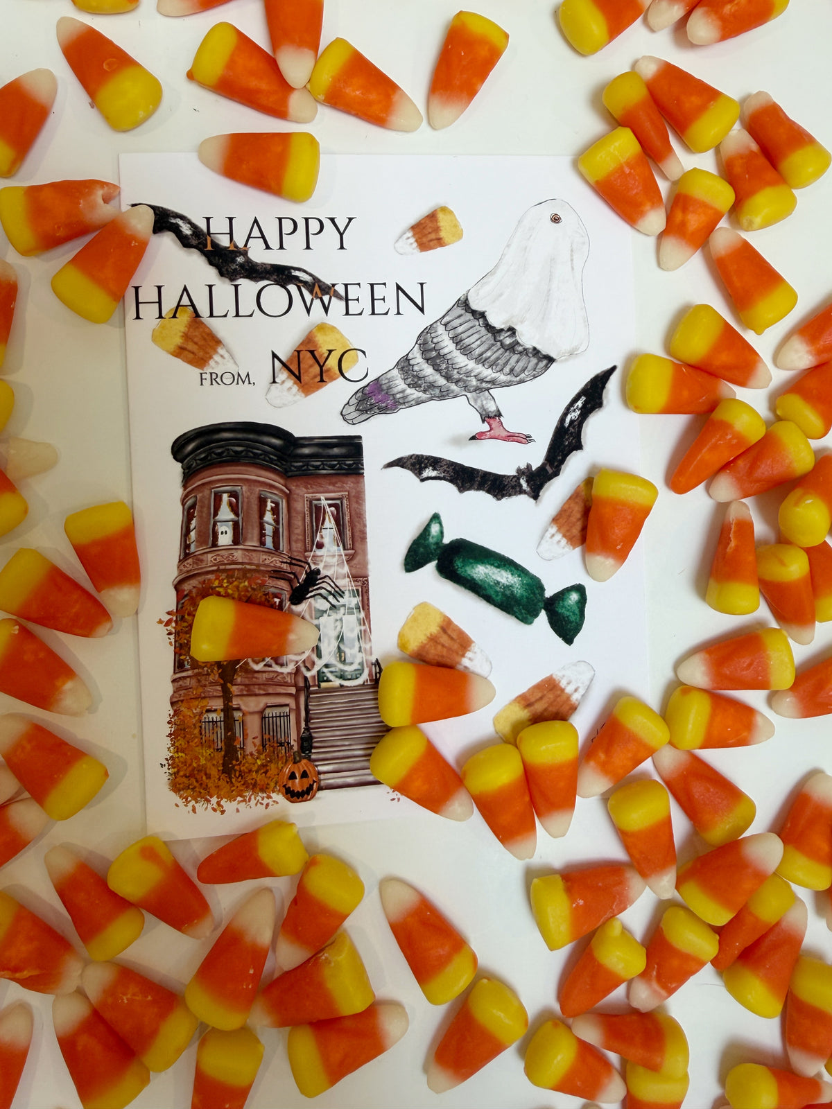 Halloween in NYC Card