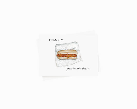 Hot Dog Card