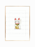 Lucky Cat Print
