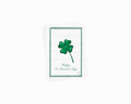 Four Leaf Clover Card