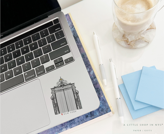 Central Park Gate Sticker