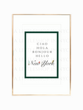 Hello New York Print
