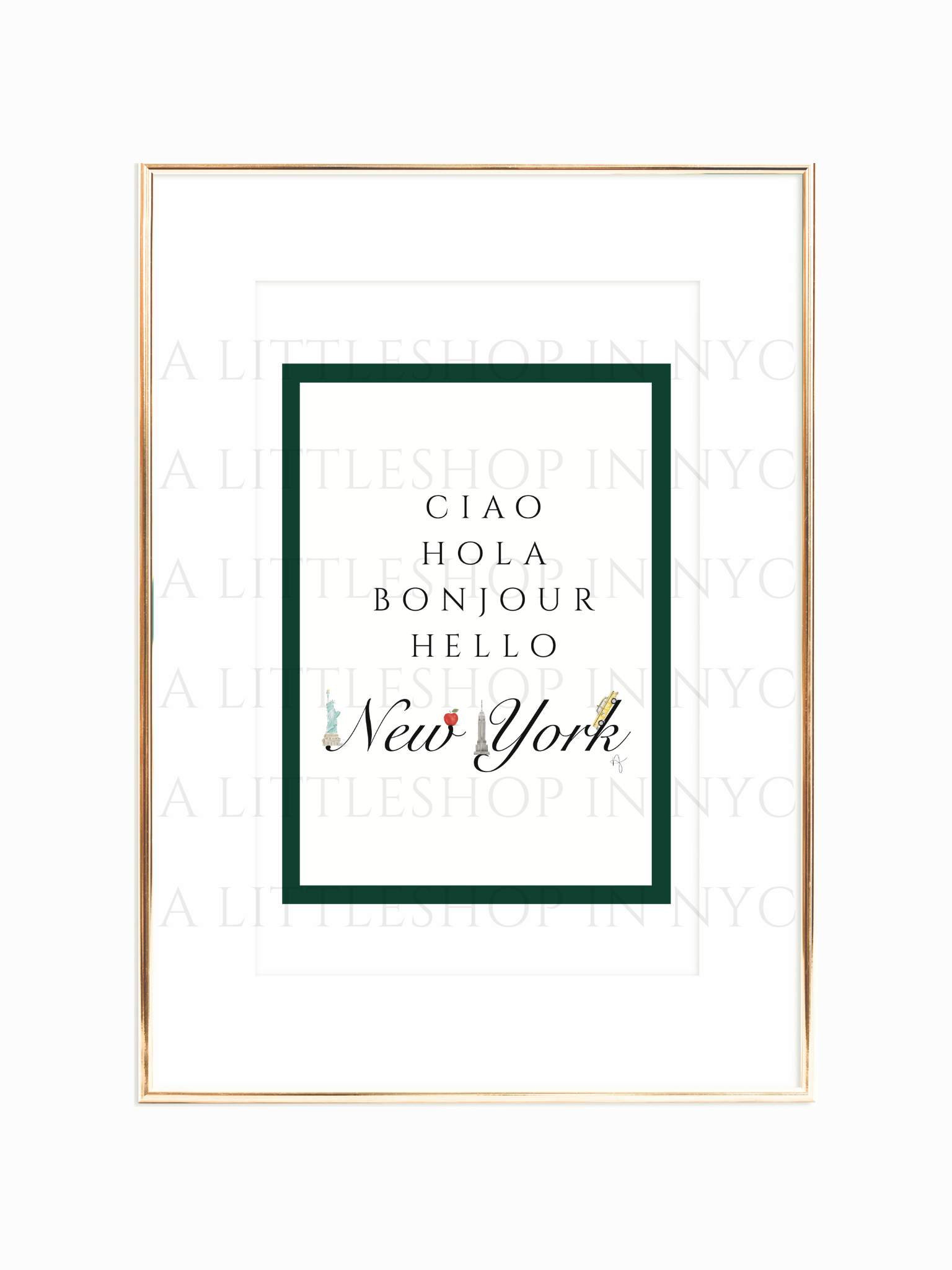 Hello New York Print