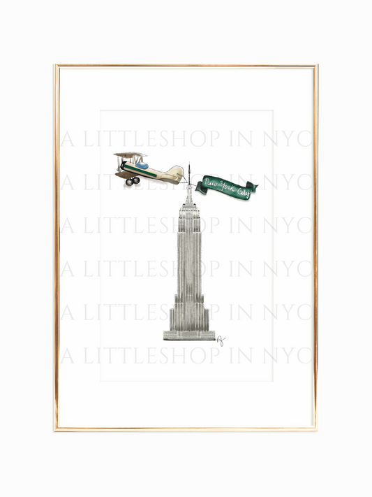 Fly Me To New York Print