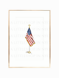 American Flag Print