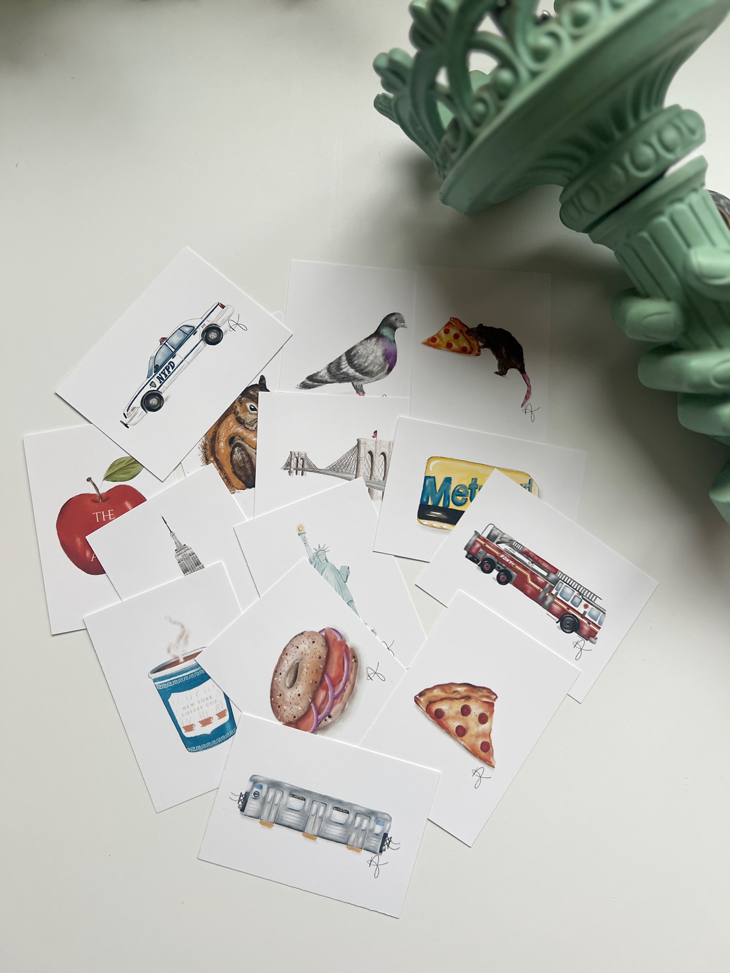 Icons of New York Mystery Little Prints