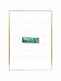 Mott st. Print