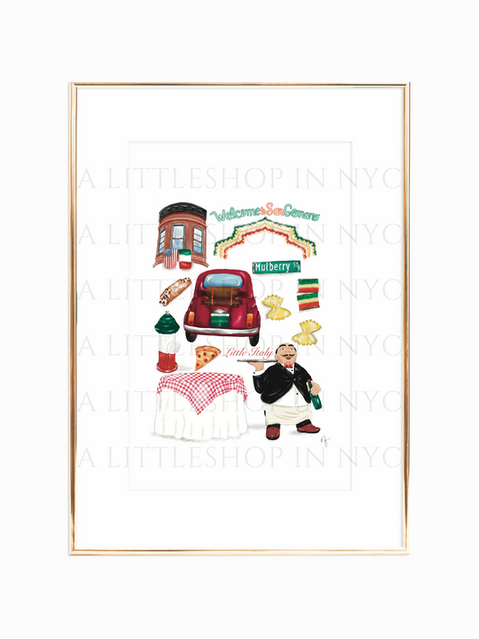 Little Italy Print
