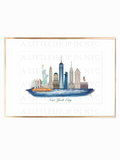 New York Skyline Print