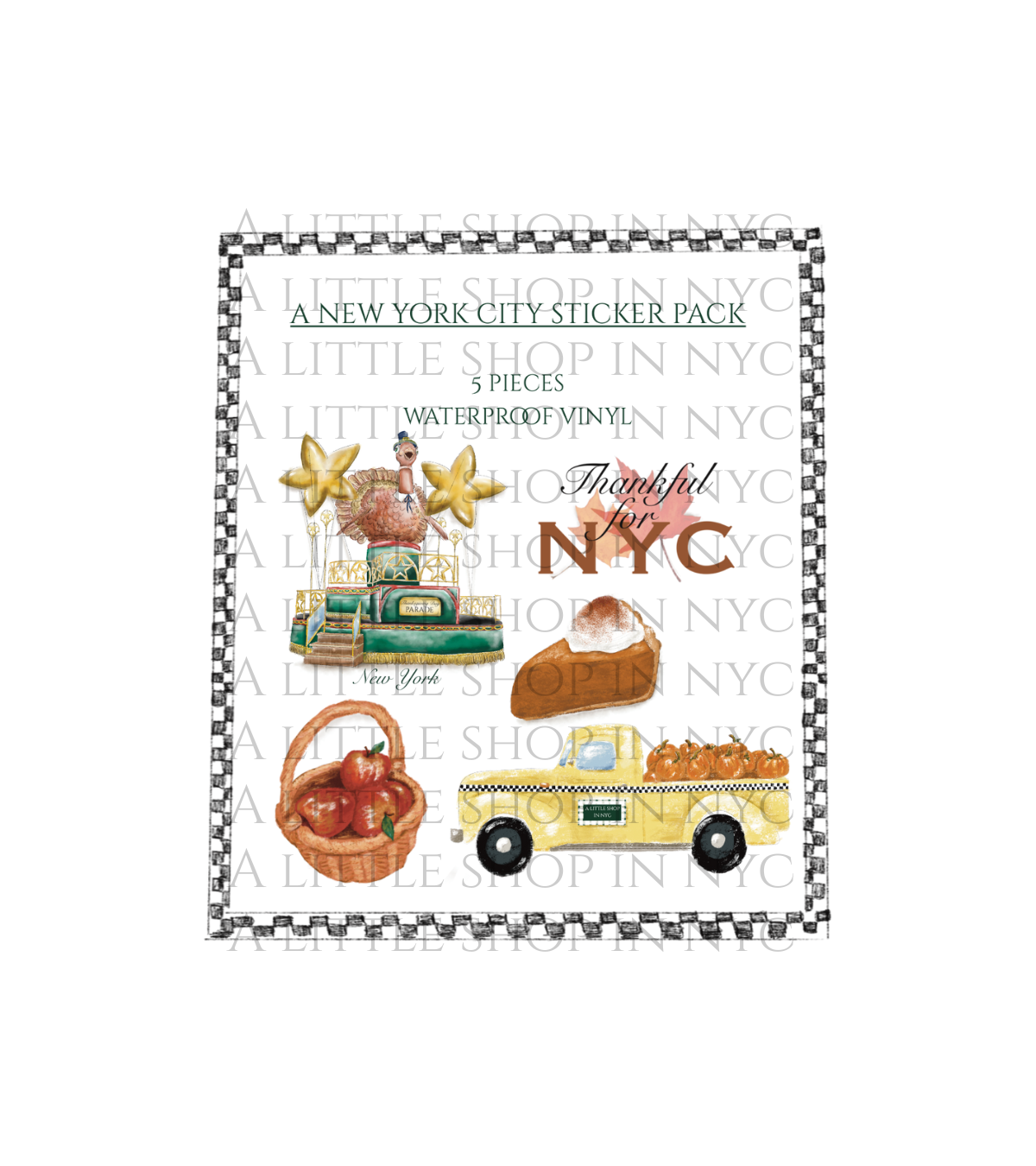 Thanksgiving Day Sticker Pack