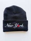 New York Beanie (Black)
