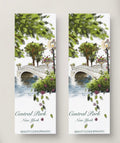 Bow Bridge Central Park Bookmark 2 pack