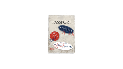 Passport Cover Luggage Sticker