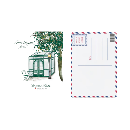 Bryant Park Postcard