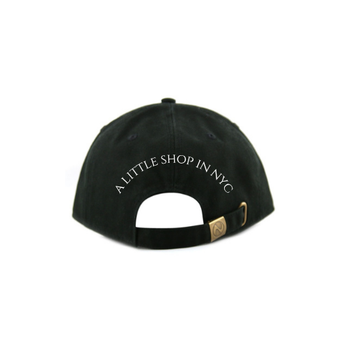 New York Black Dad Cap