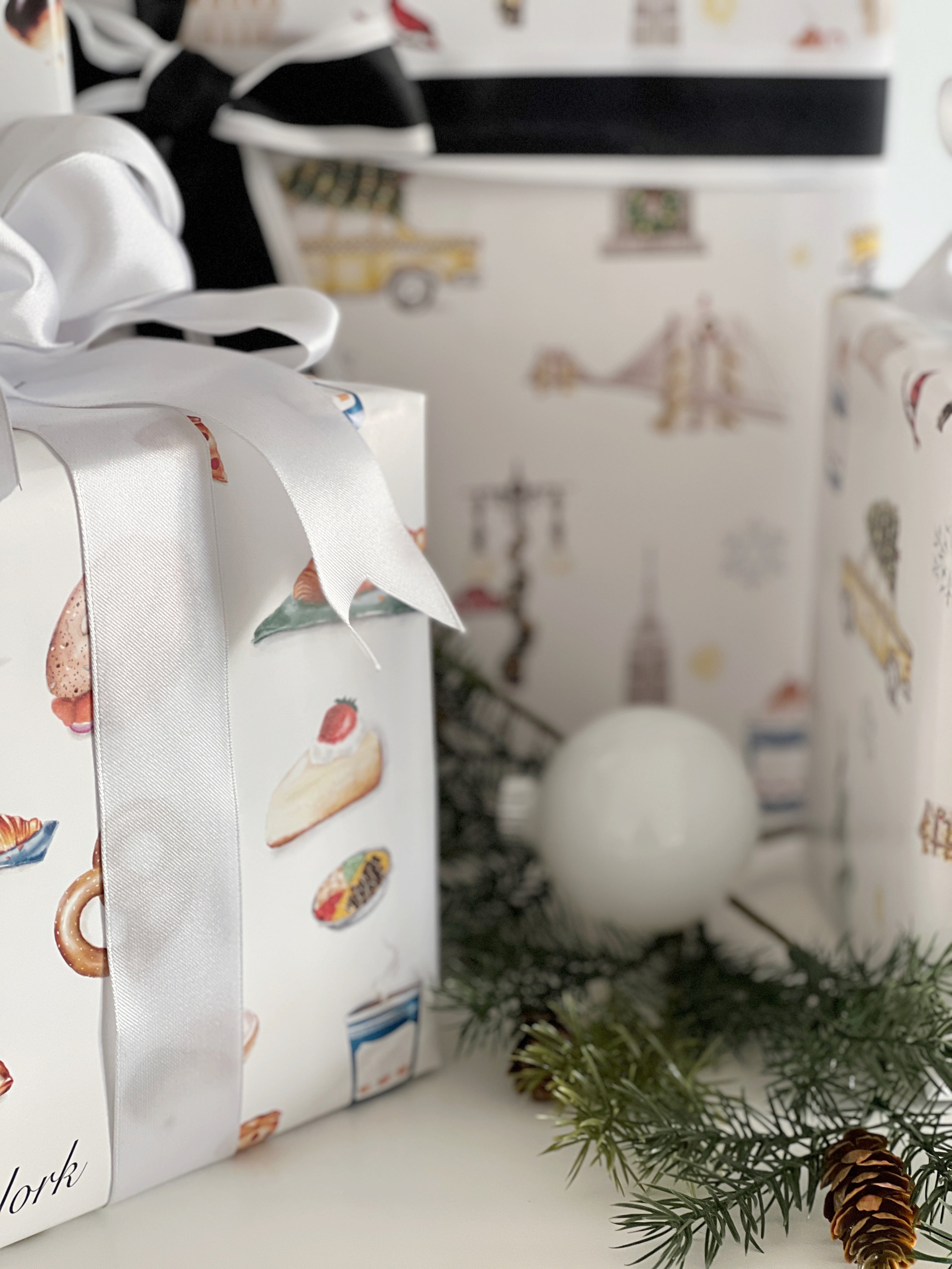 New York Foods Gift Wrap