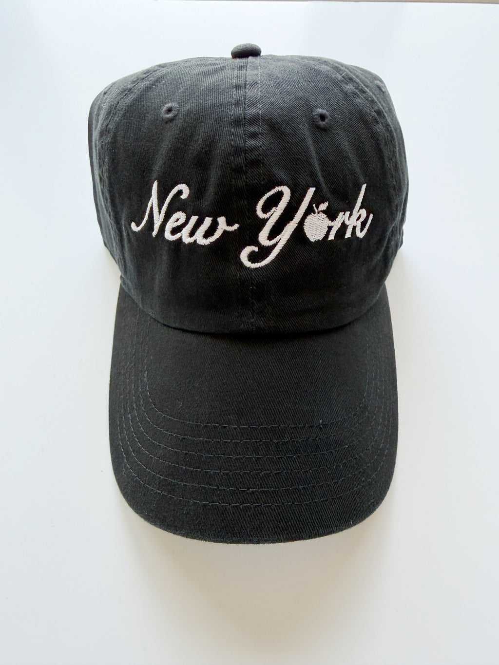 New York Black Dad Cap